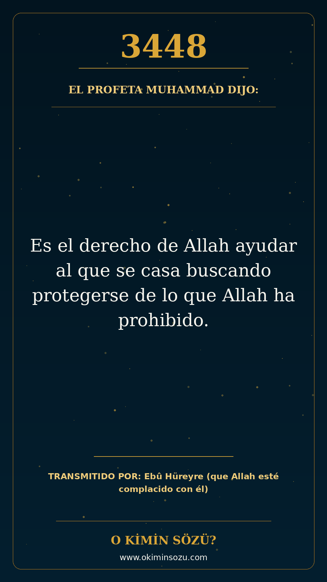 hadis 3448 es