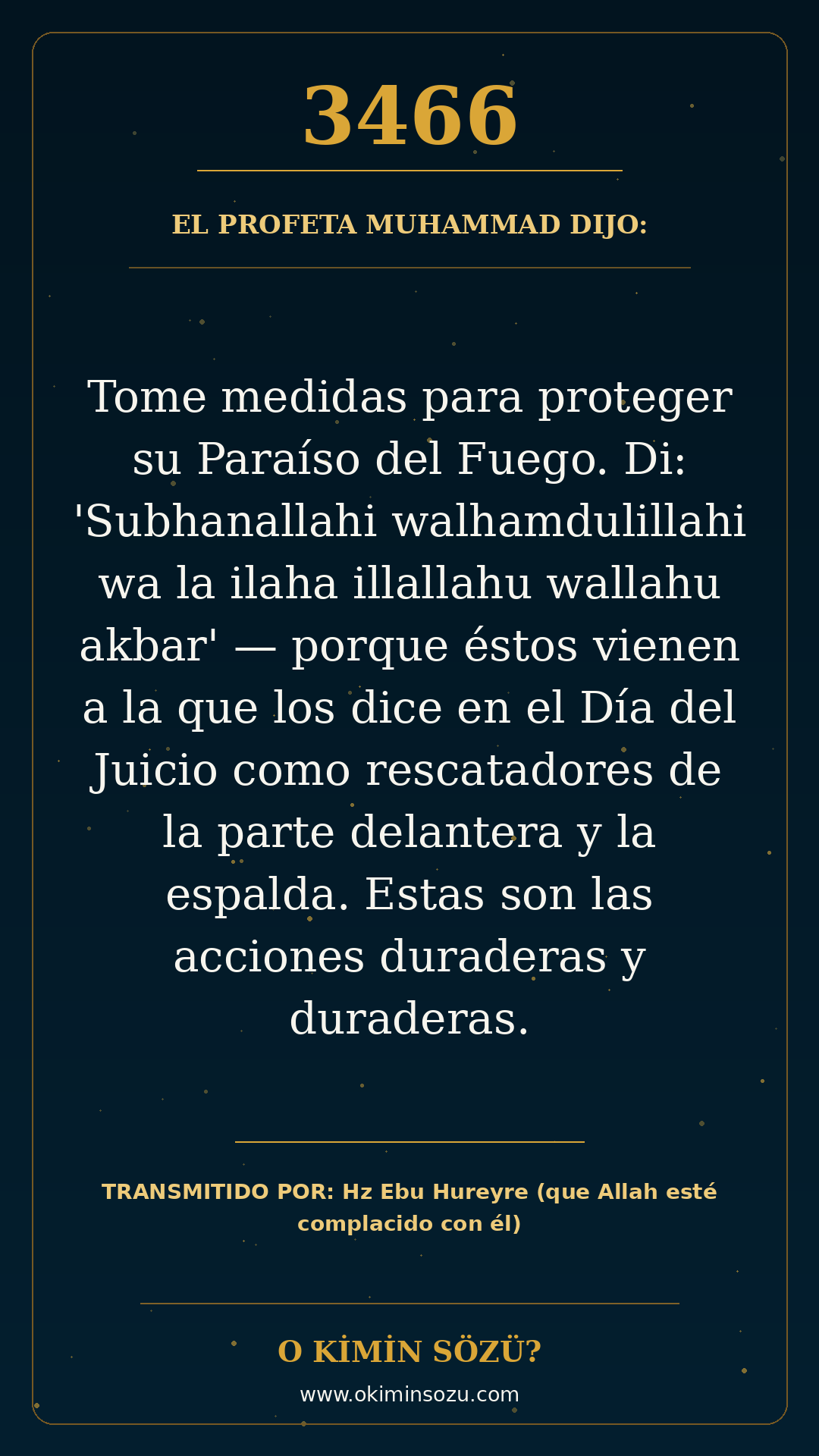 hadis 3466 es