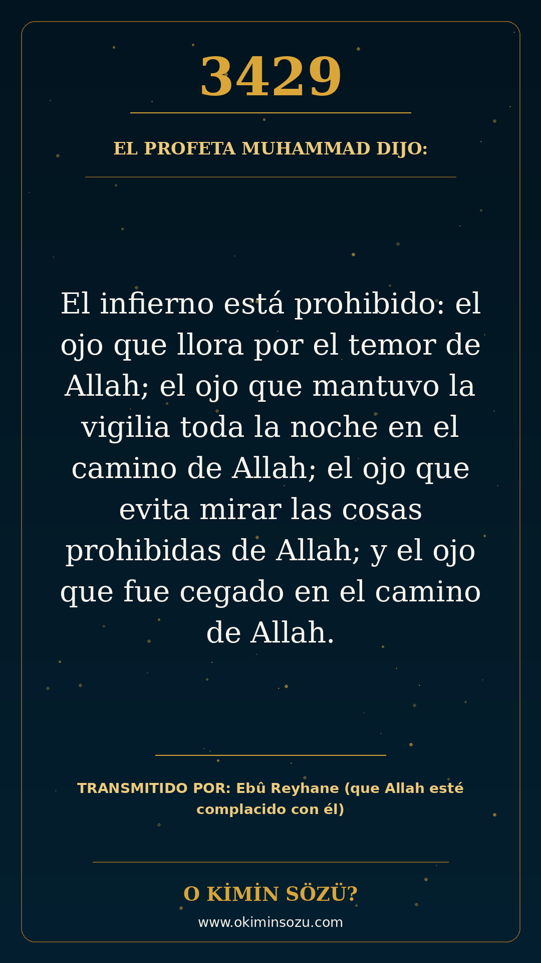 hadis 3429 es