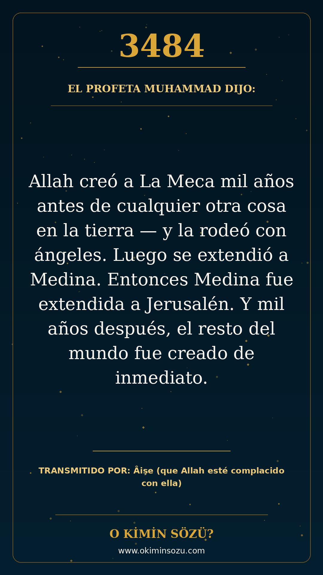 hadis 3484 es