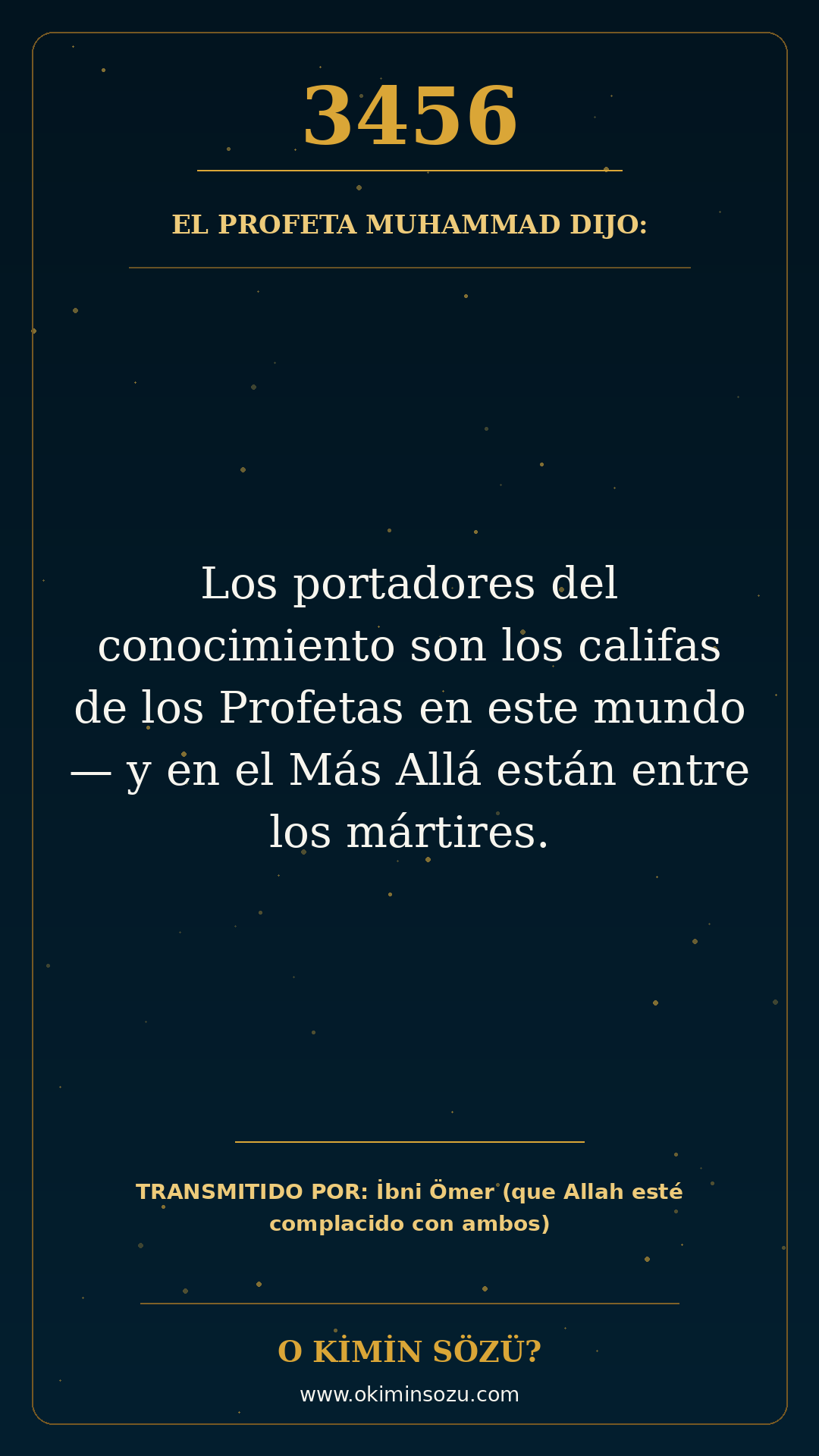 hadis 3456 es