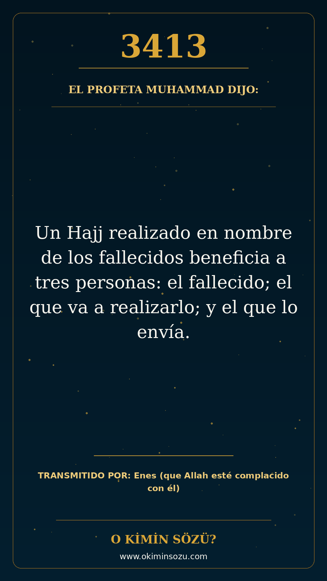 hadis 3413 es