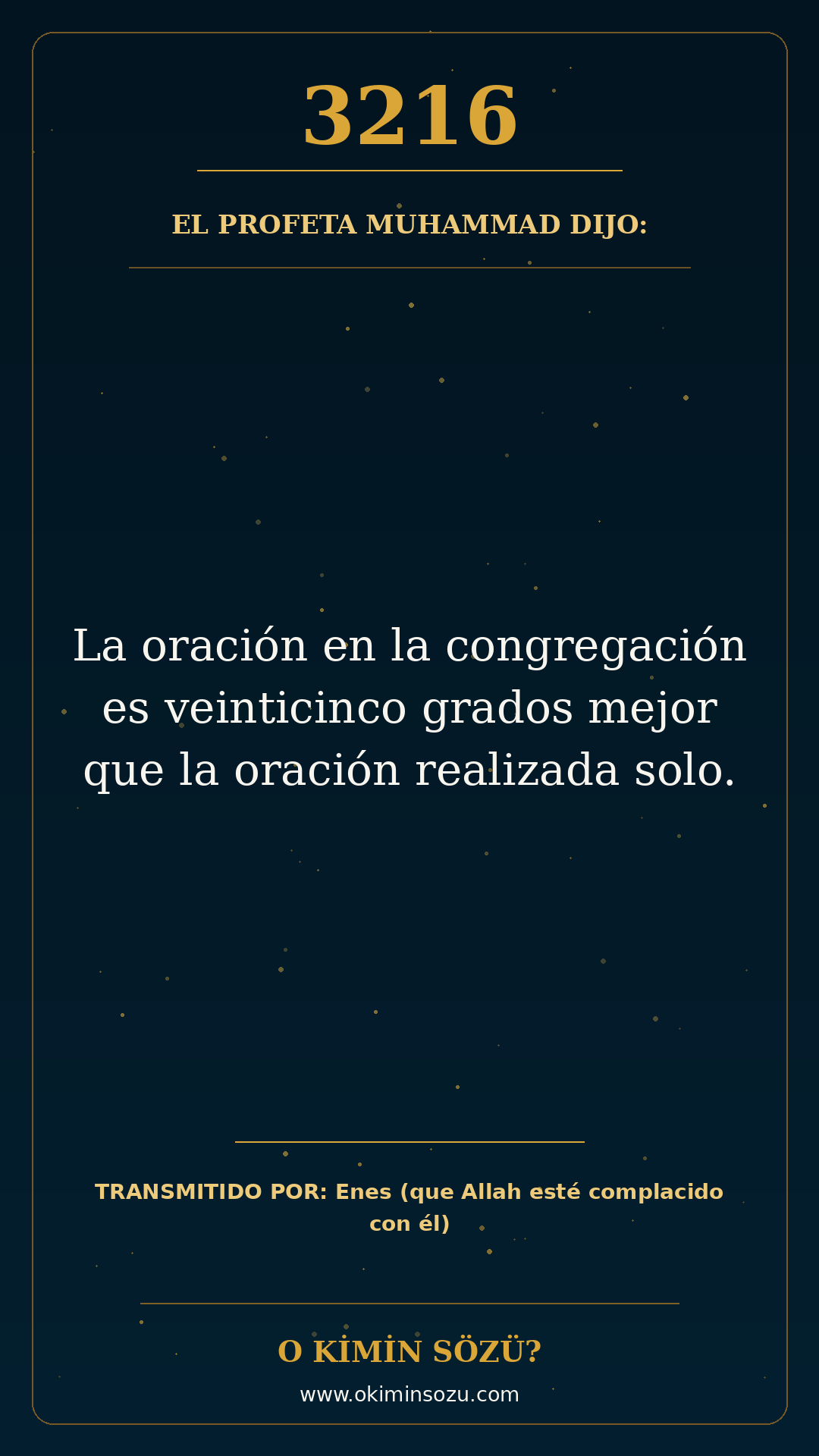 hadis 3216 es
