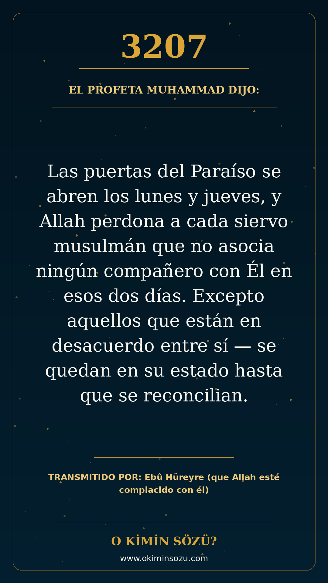 hadis 3207 es