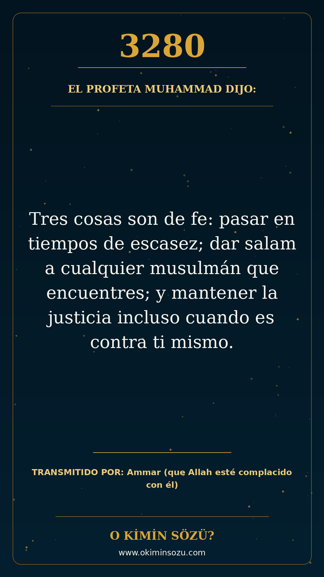 hadis 3280 es