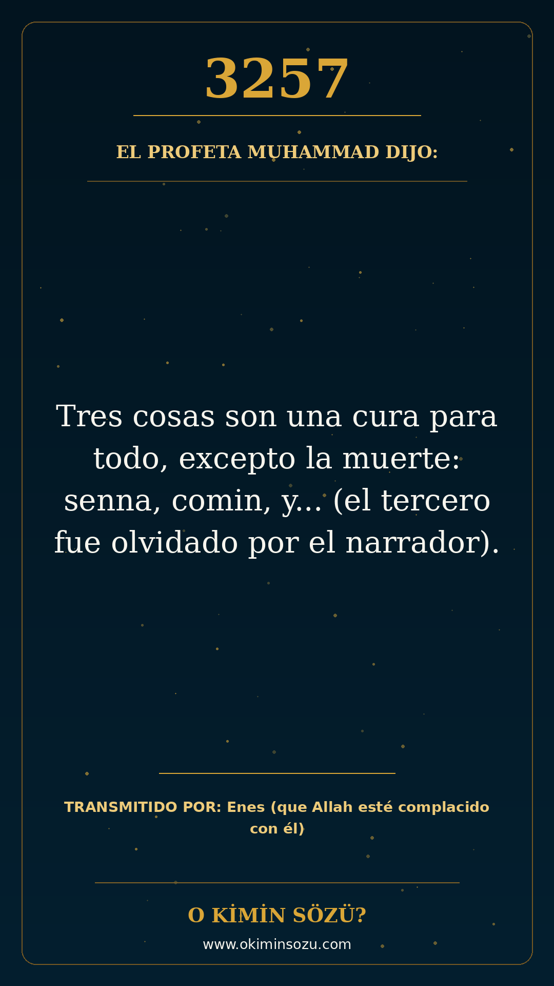 hadis 3257 es