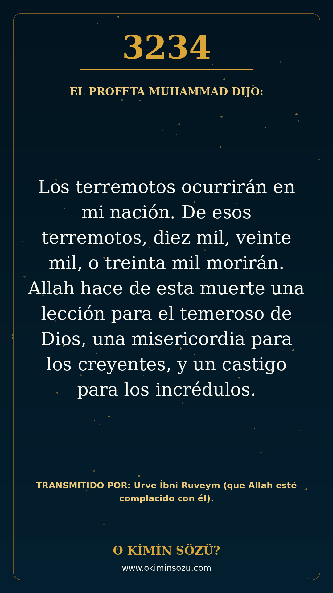 hadis 3234 es