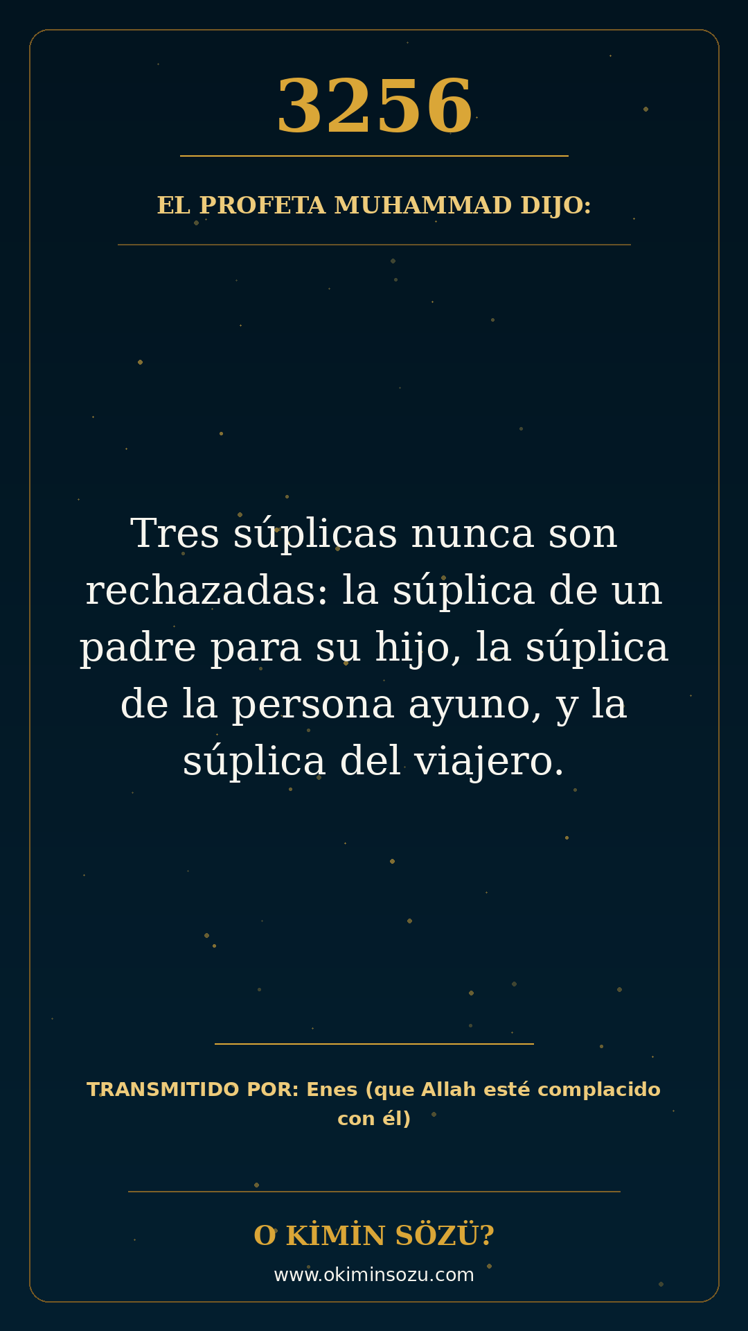 hadis 3256 es