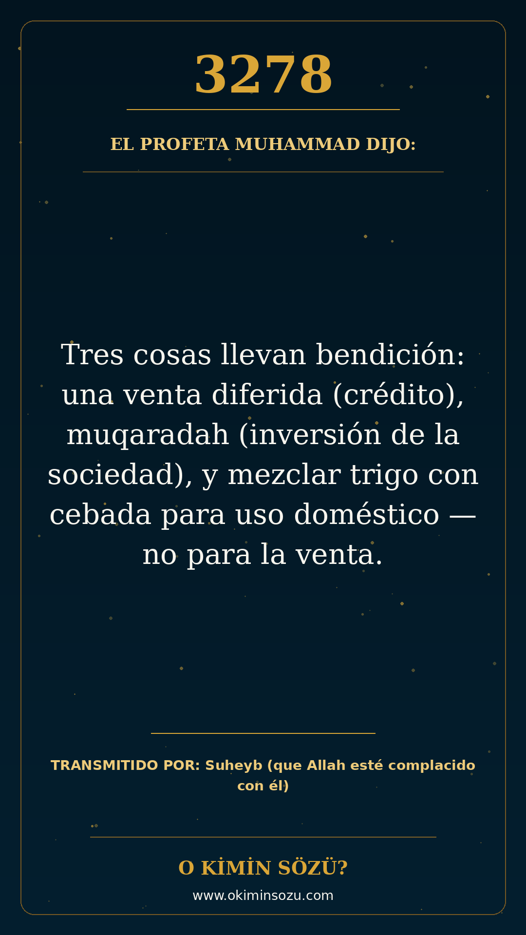 hadis 3278 es