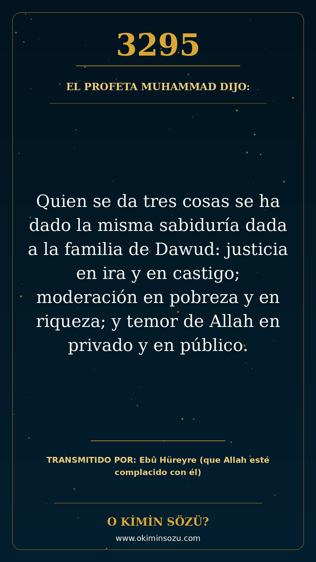 hadis 3295 es