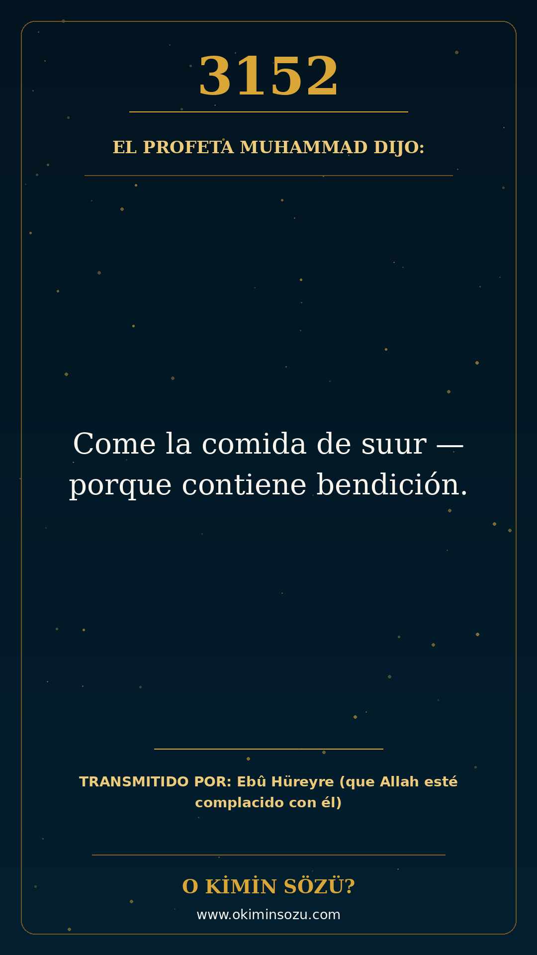 hadis 3152 es