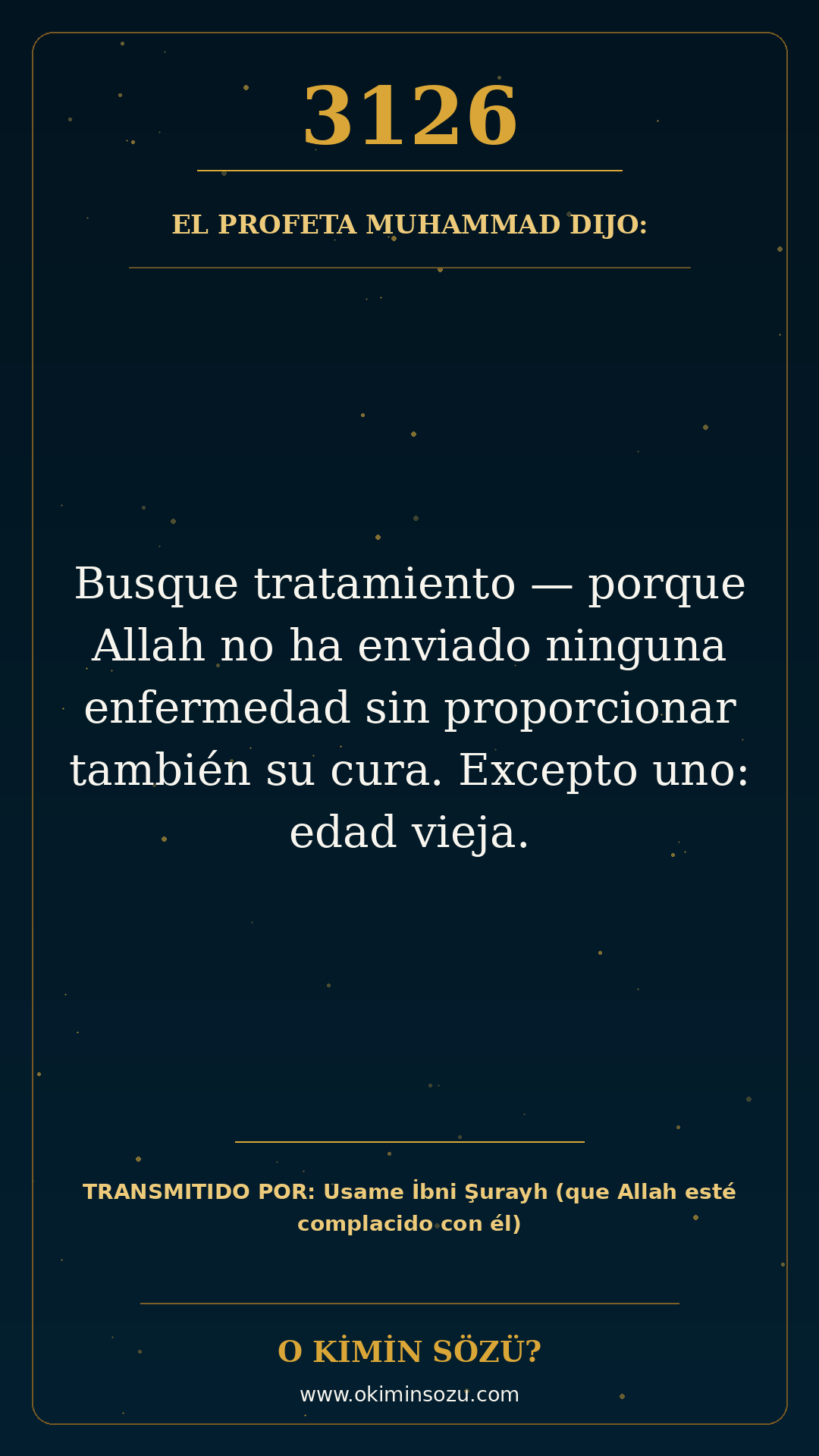 hadis 3126 es