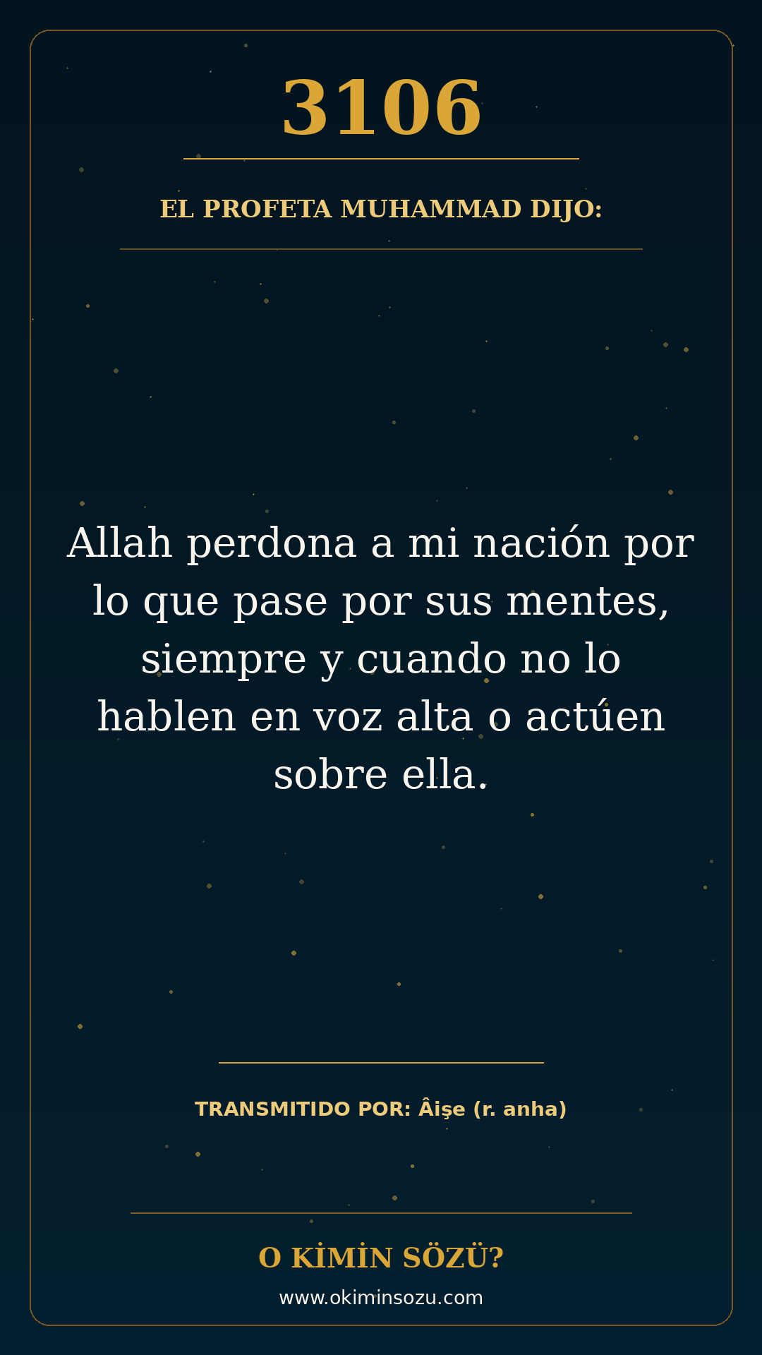 hadis 3106 es