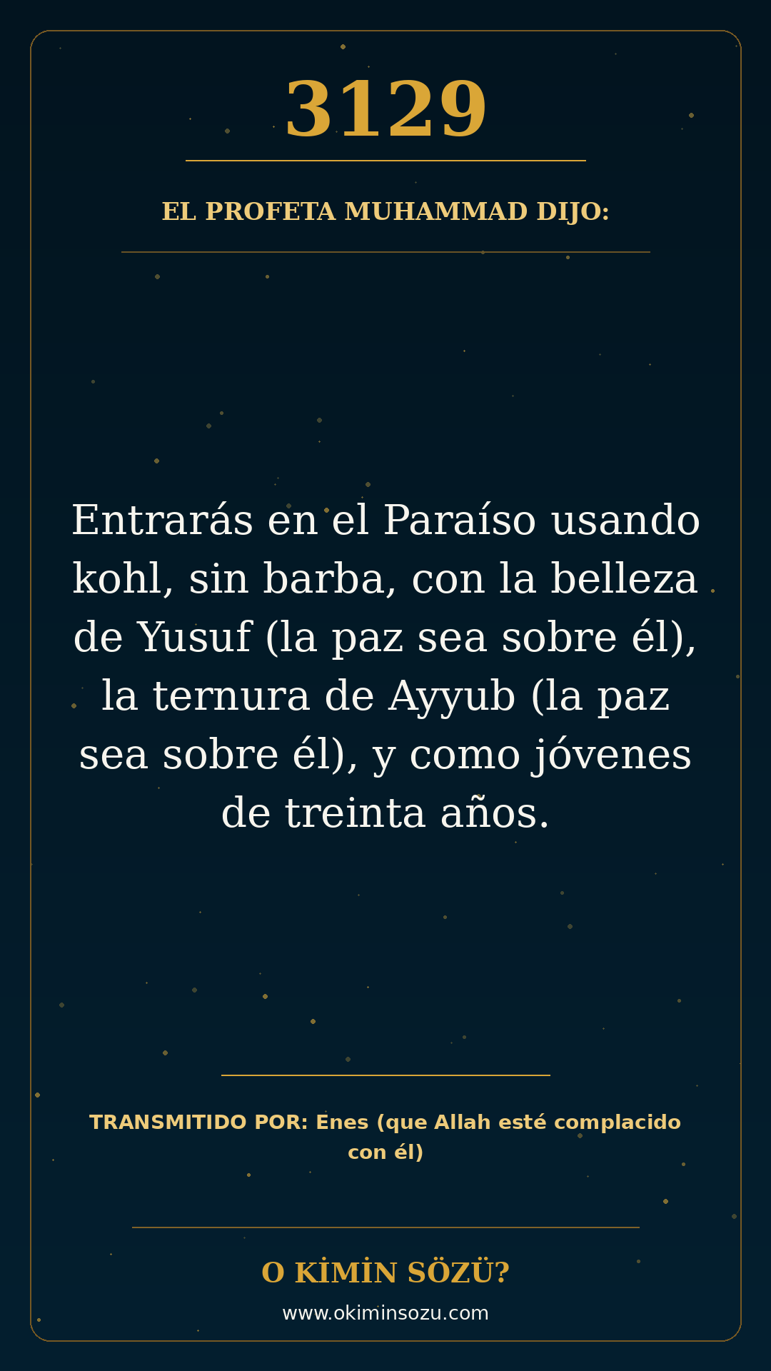 hadis 3129 es