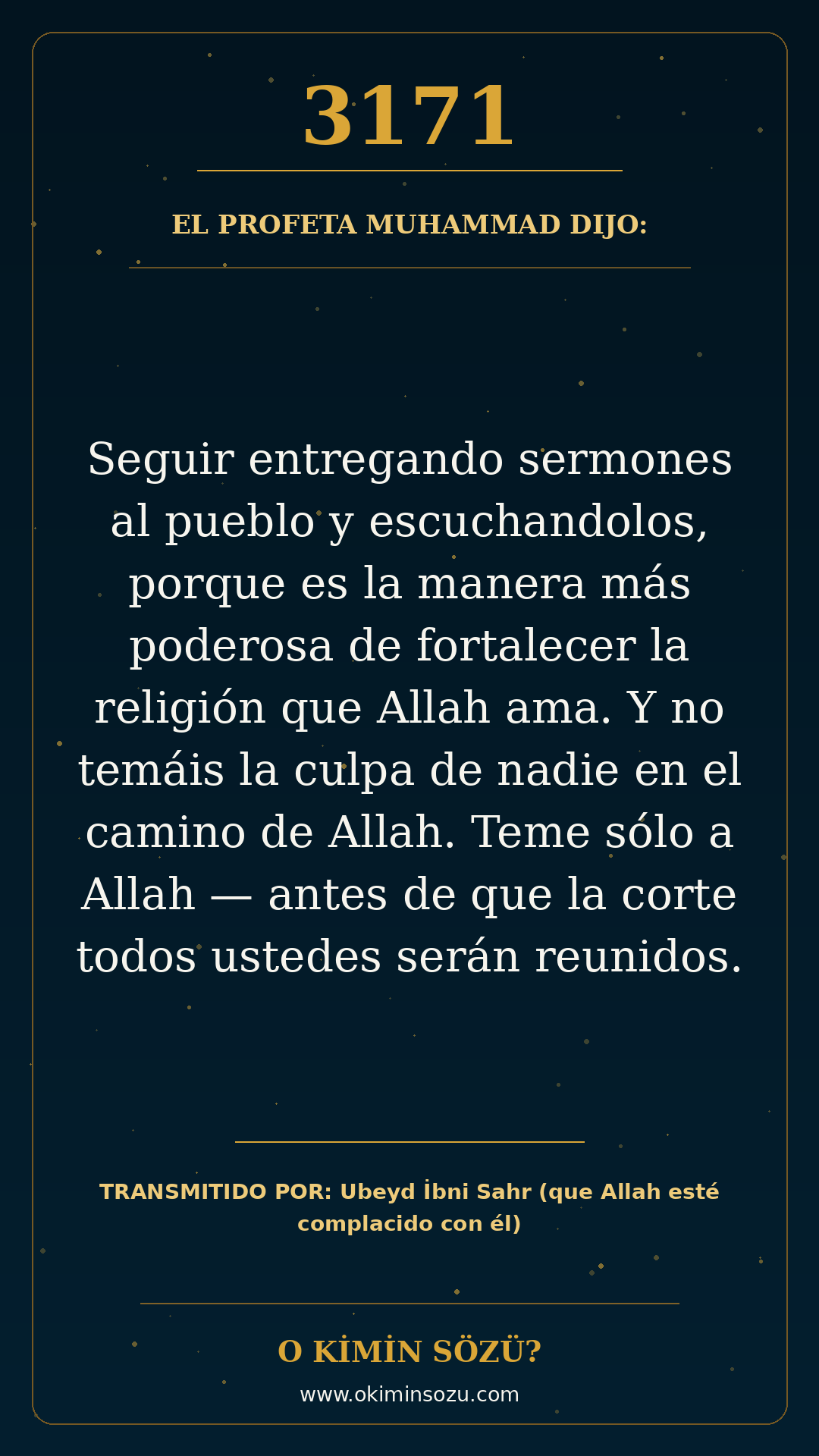 hadis 3171 es