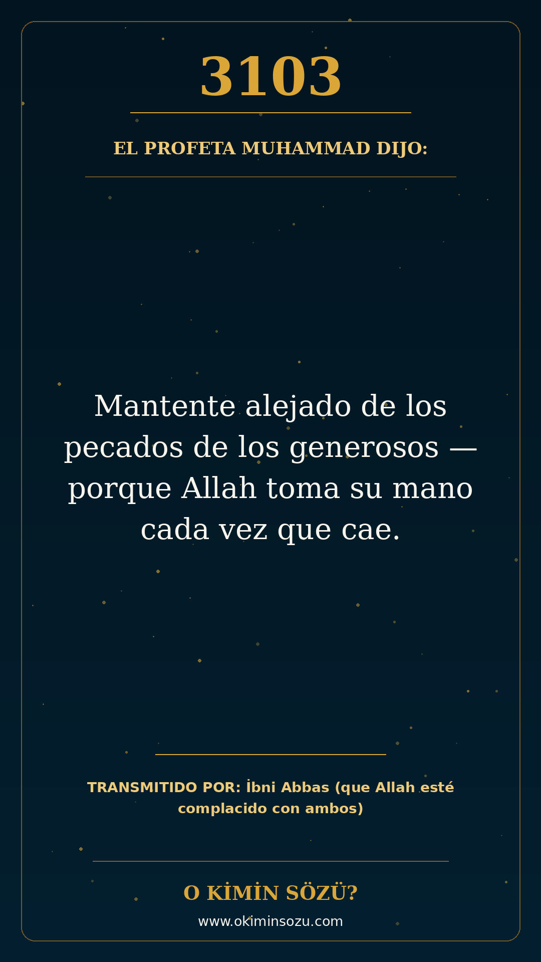 hadis 3103 es