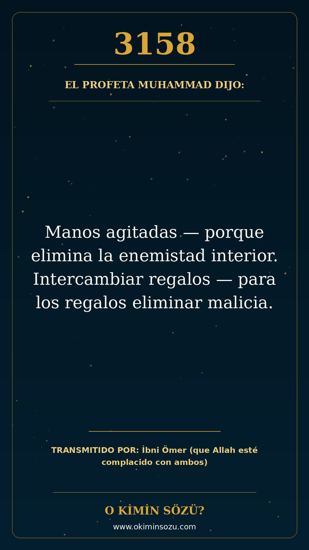 hadis 3158 es
