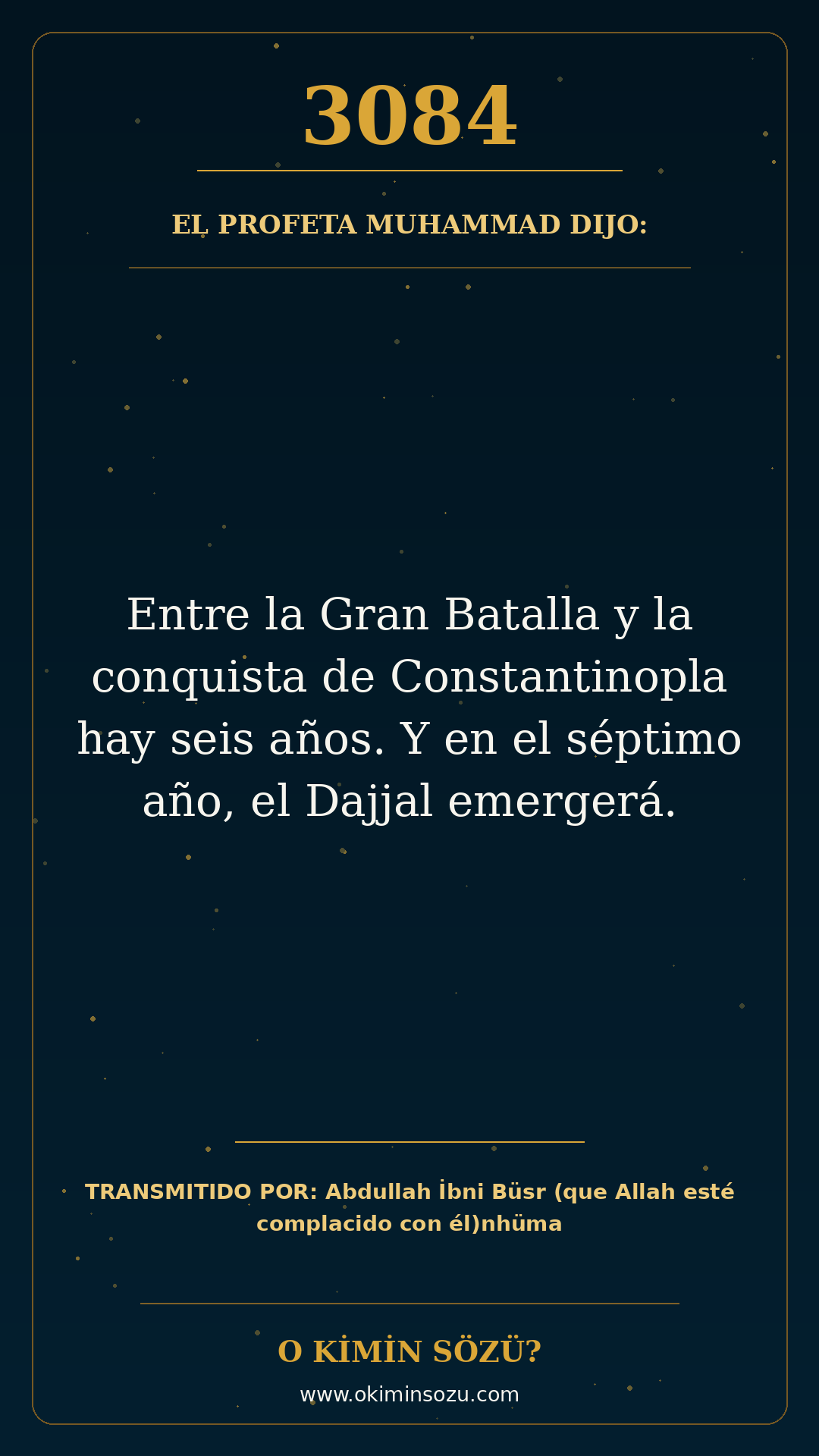 hadis 3084 es