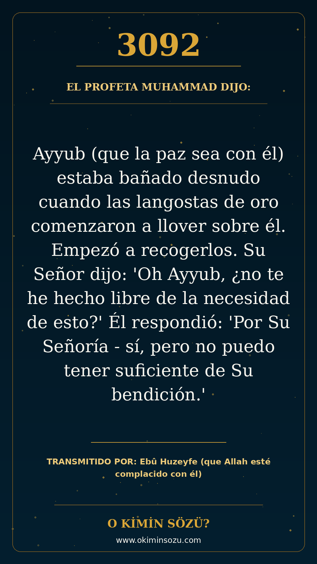 hadis 3092 es