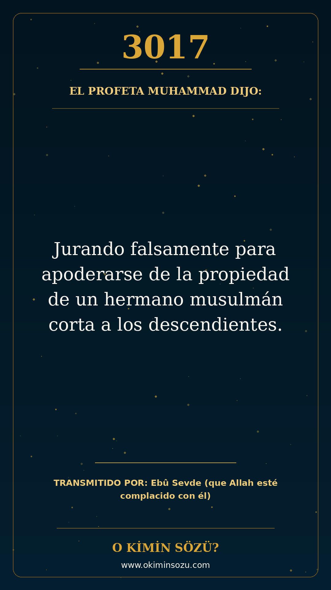 hadis 3017 es