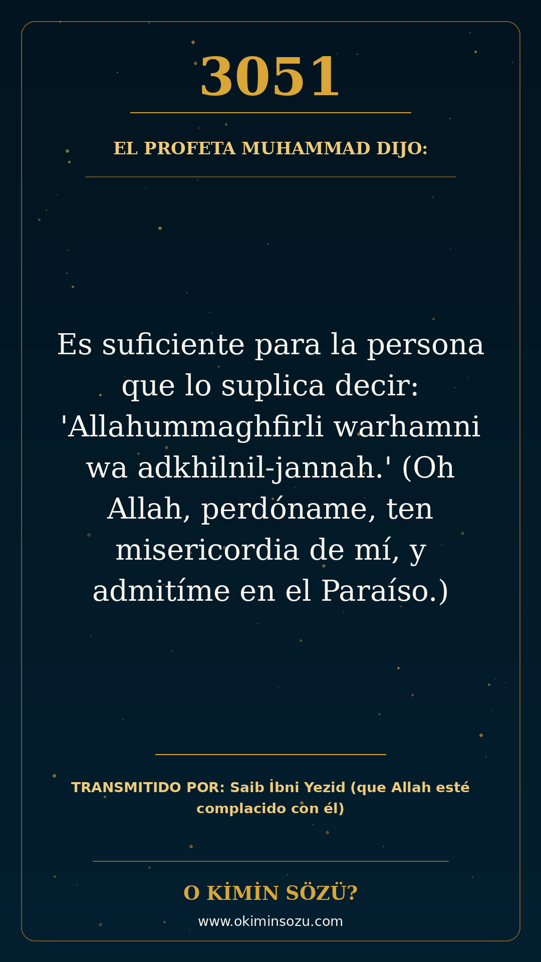 hadis 3051 es