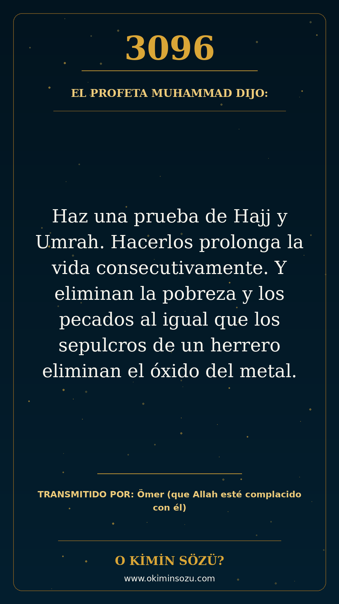 hadis 3096 es