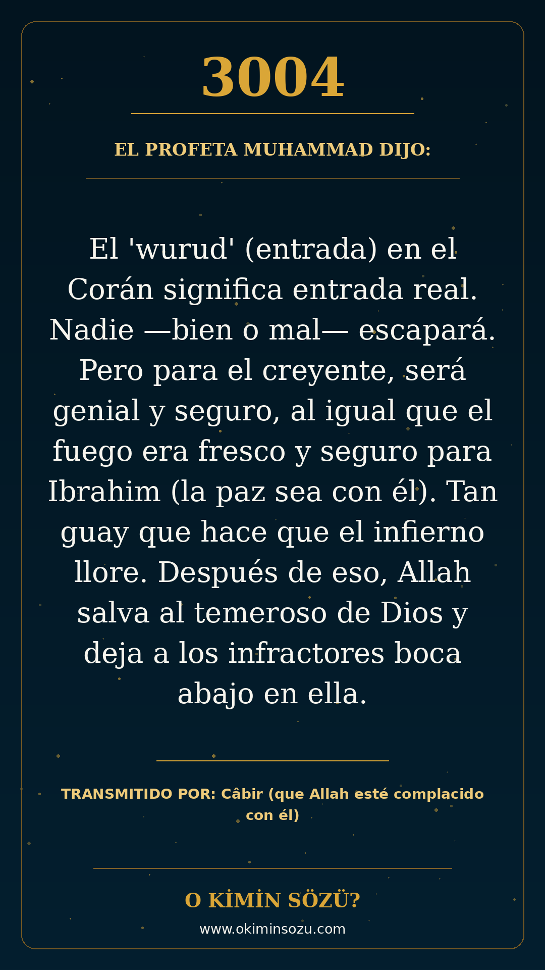 hadis 3004 es