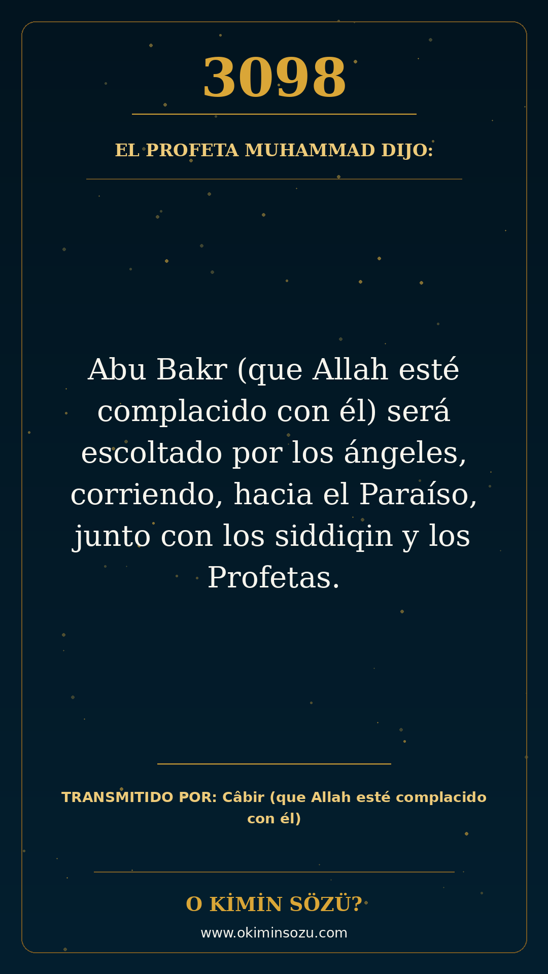 hadis 3098 es