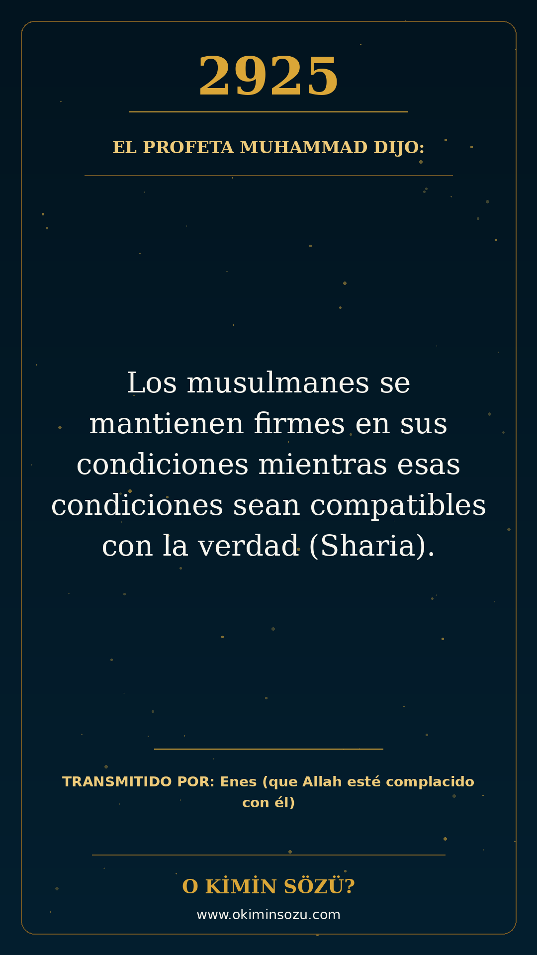 hadis 2925 es