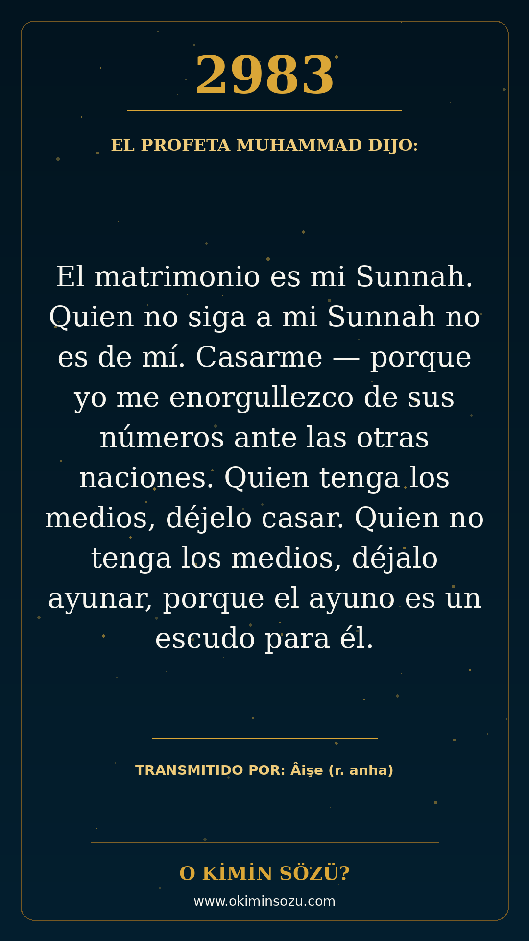 hadis 2983 es