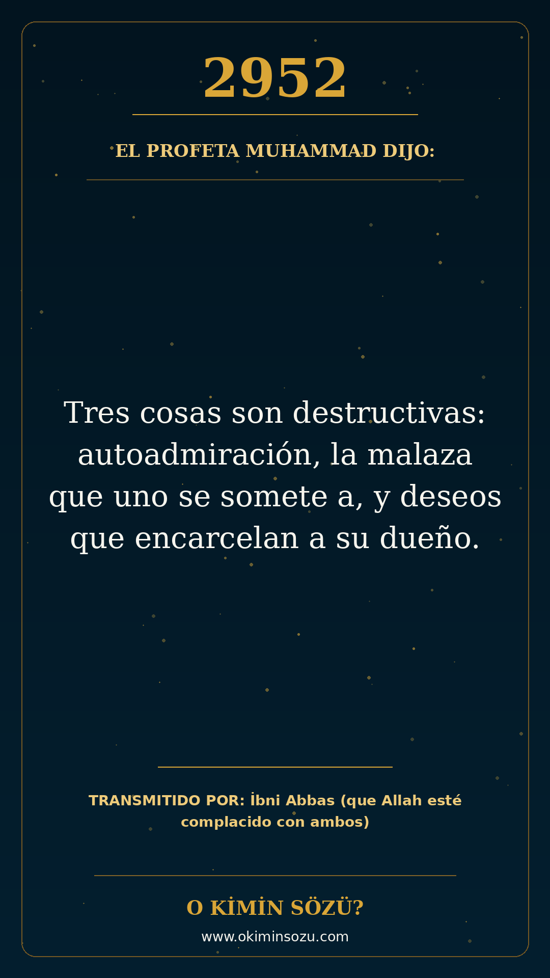 hadis 2952 es