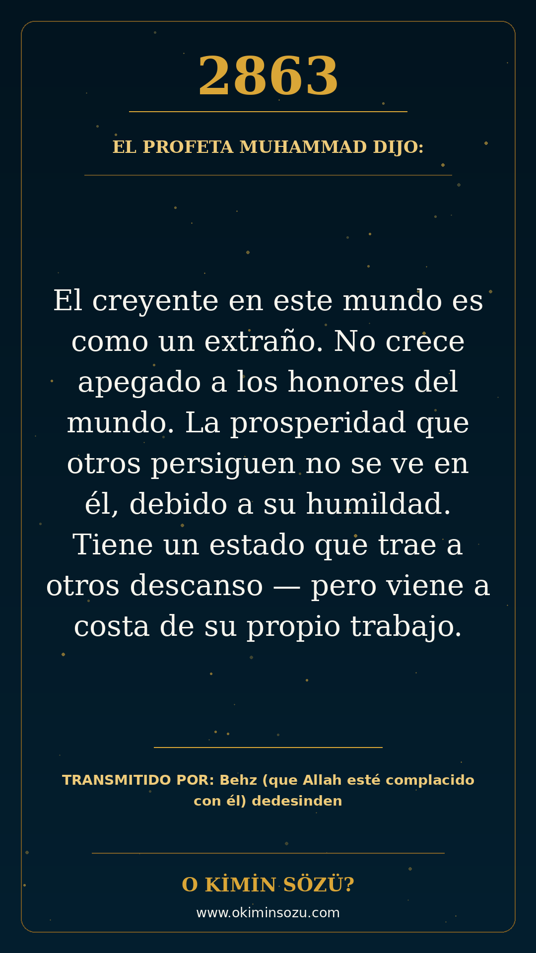 hadis 2863 es