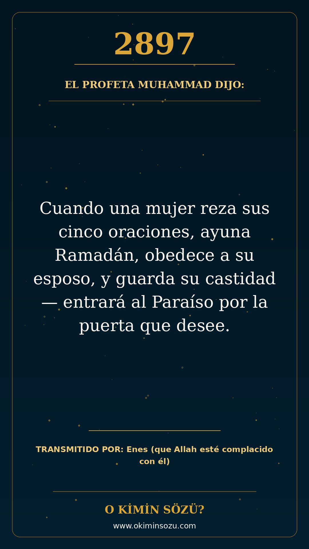 hadis 2897 es