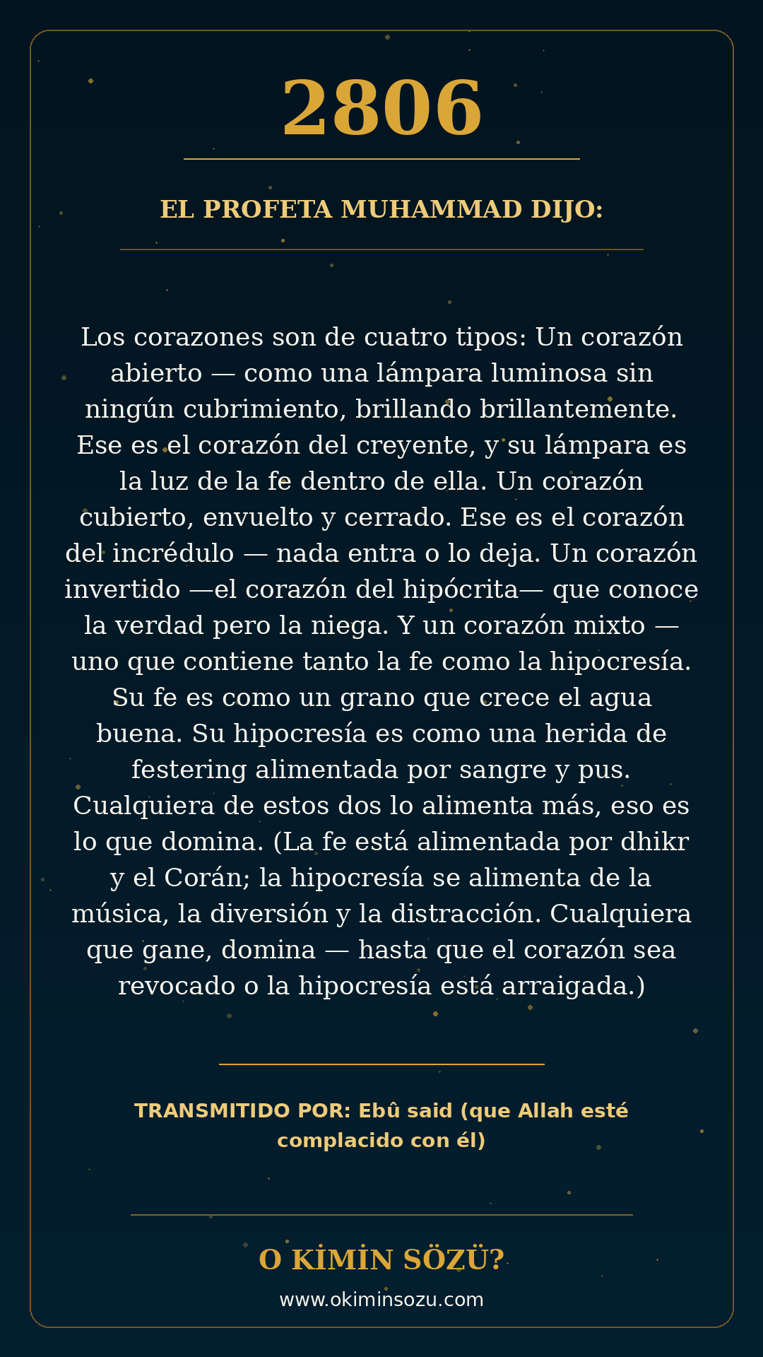 hadis 2806 es