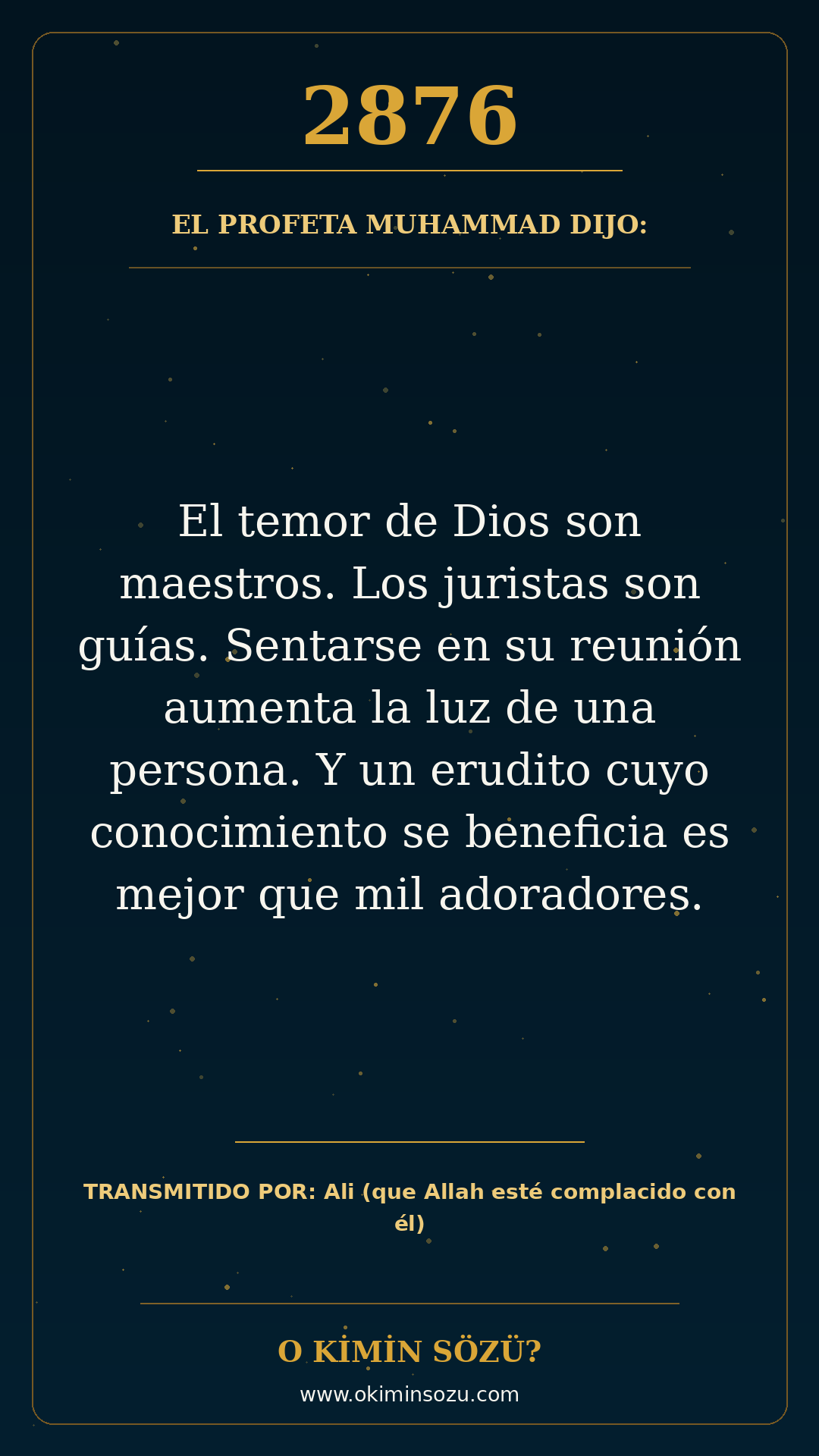 hadis 2876 es