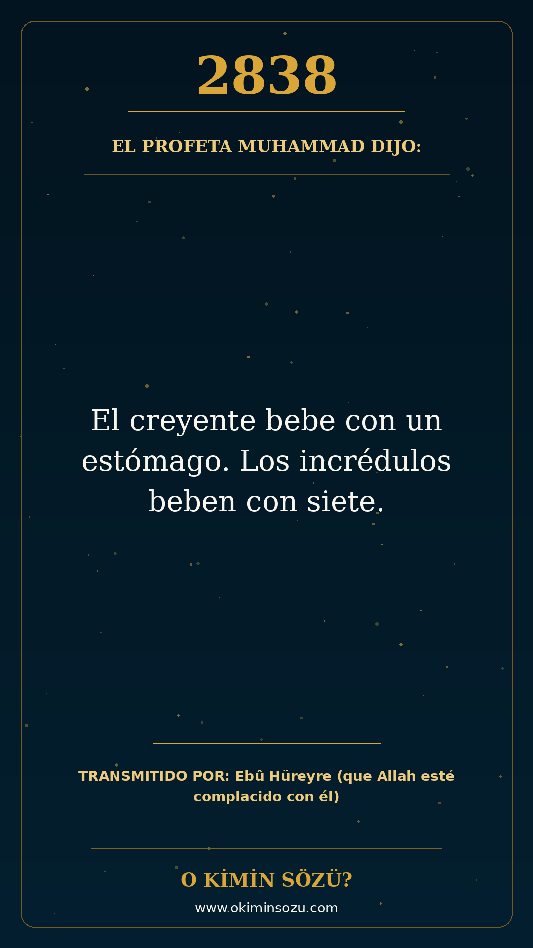 hadis 2838 es