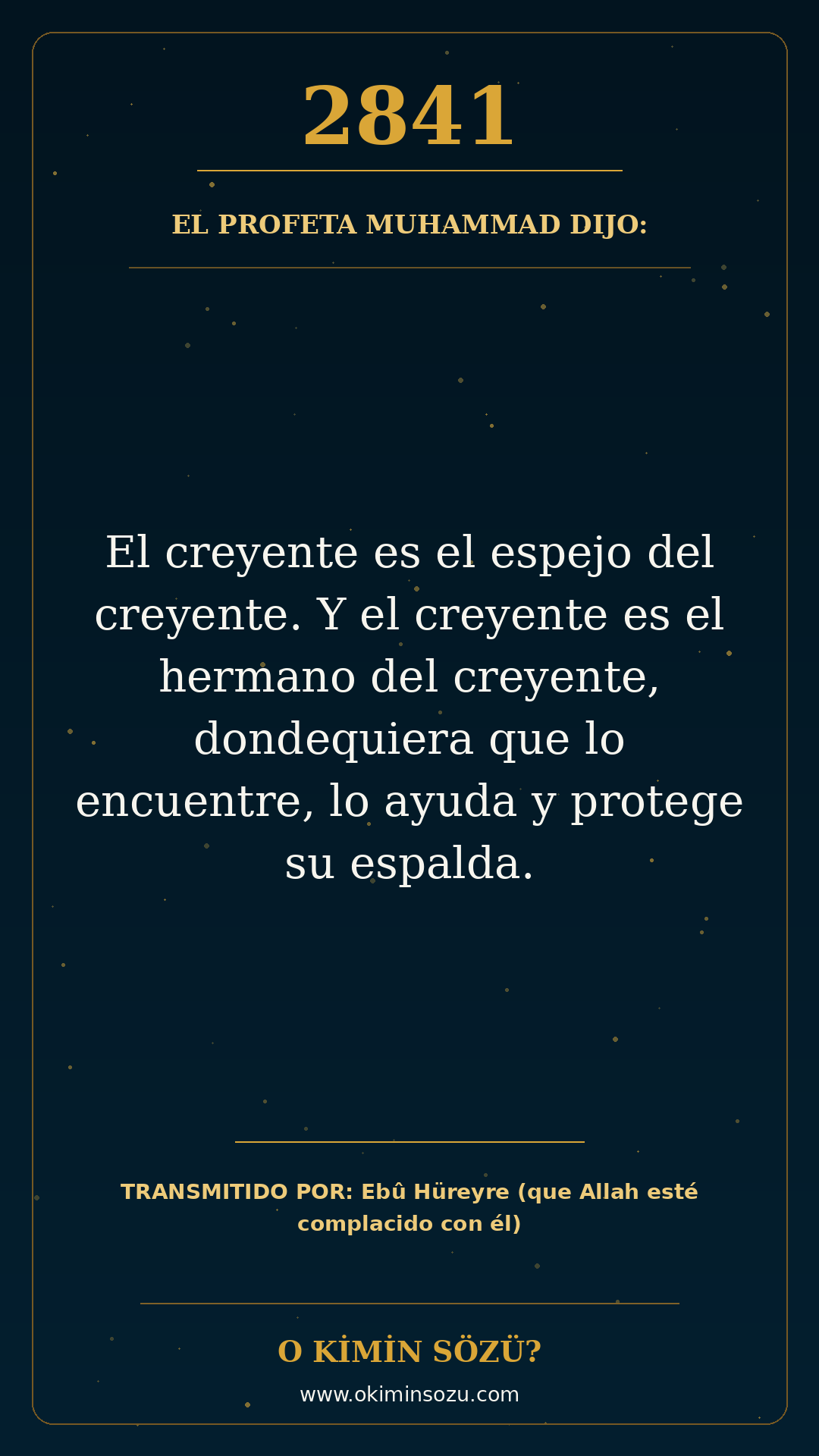 hadis 2841 es