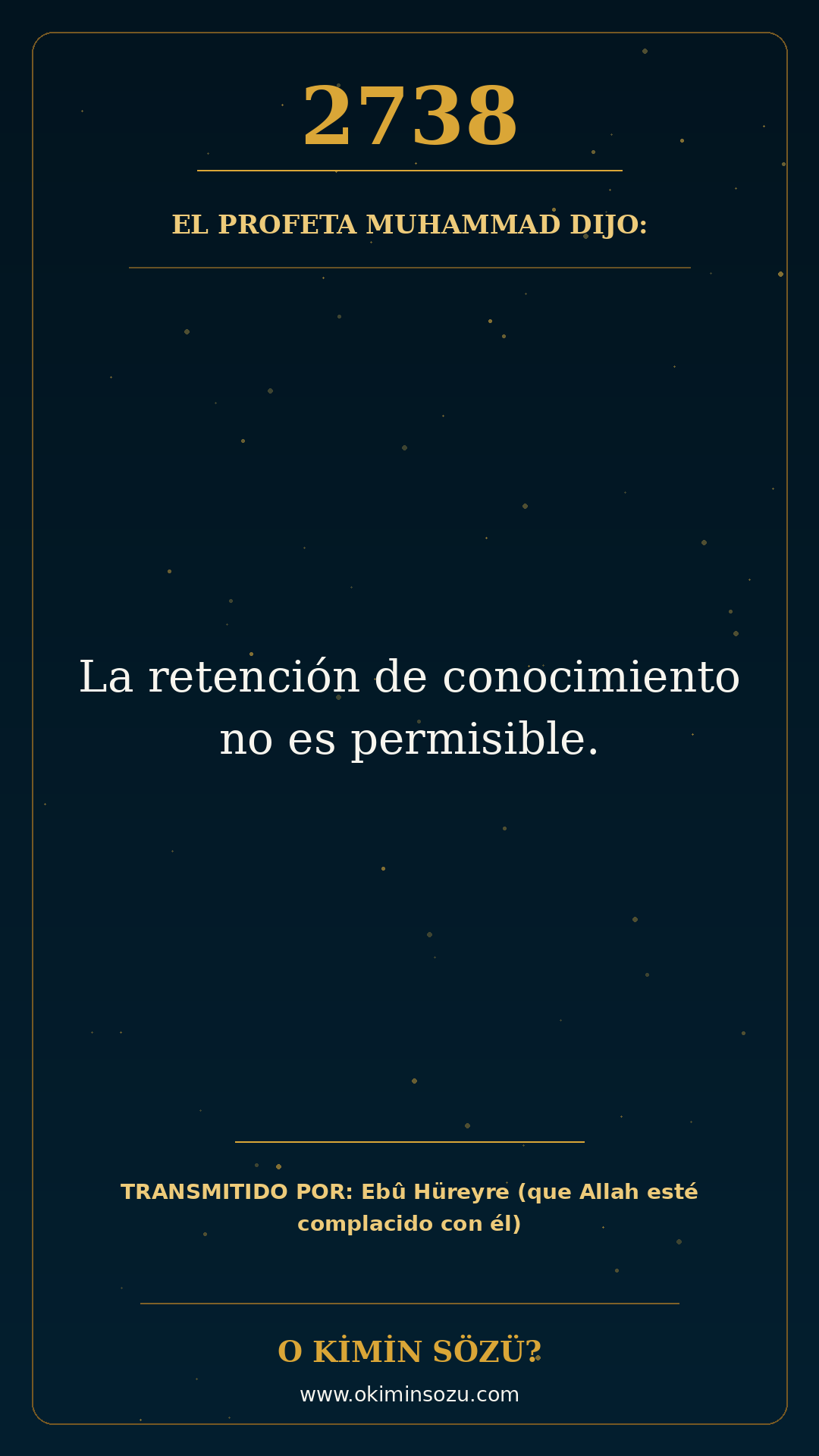 hadis 2738 es