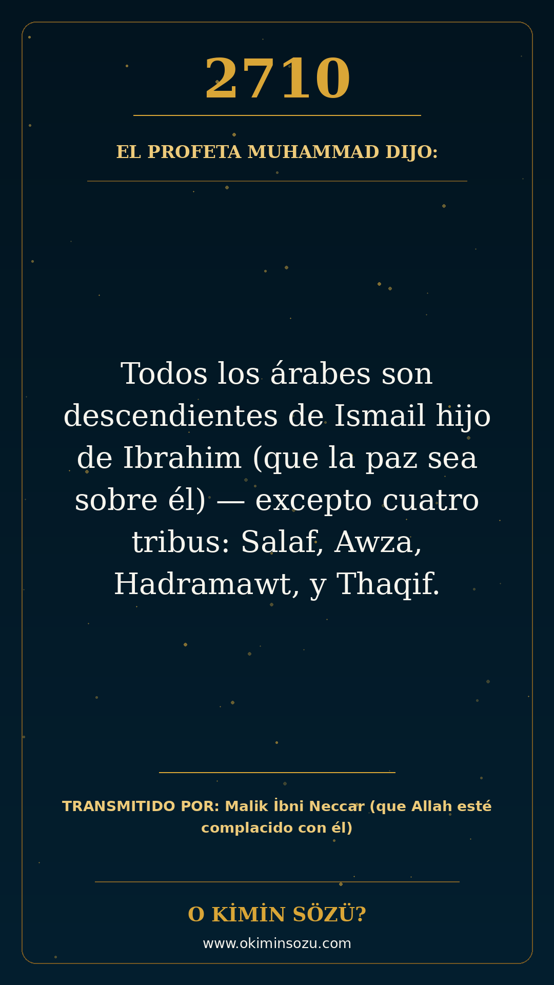 hadis 2710 es
