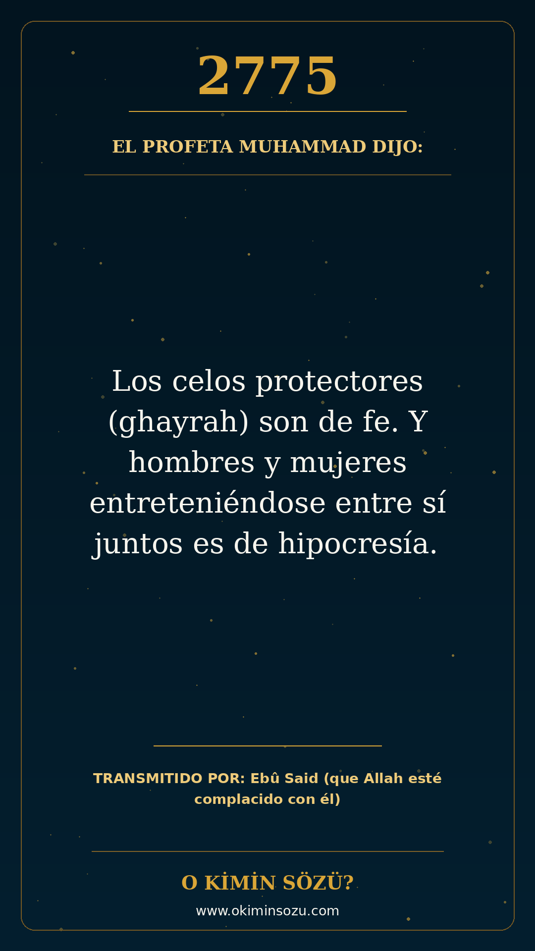 hadis 2775 es