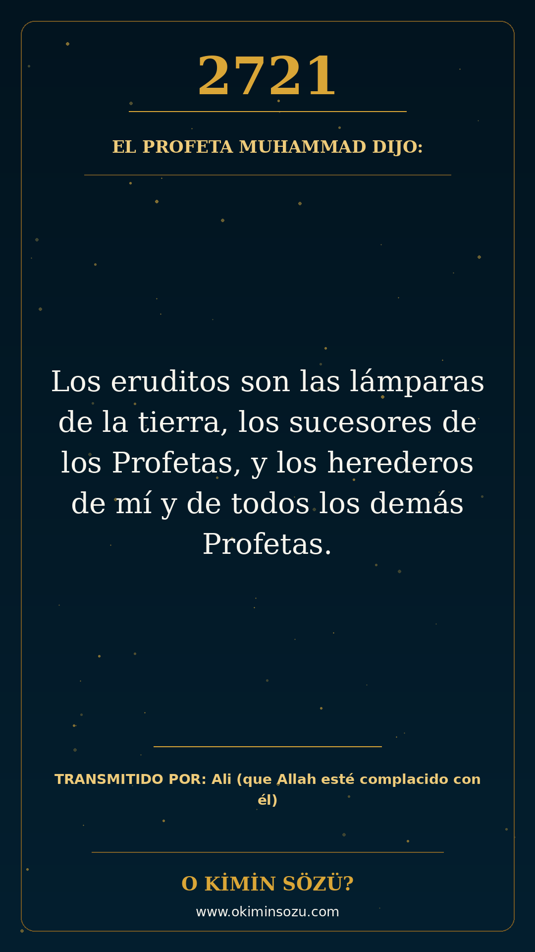 hadis 2721 es