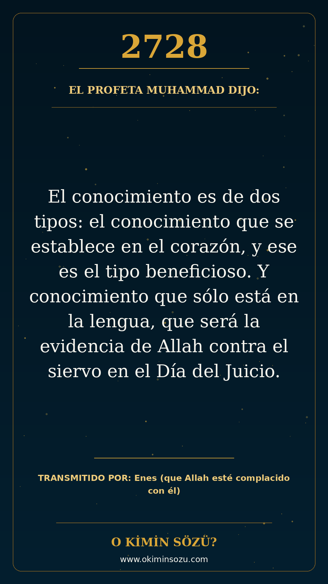 hadis 2728 es