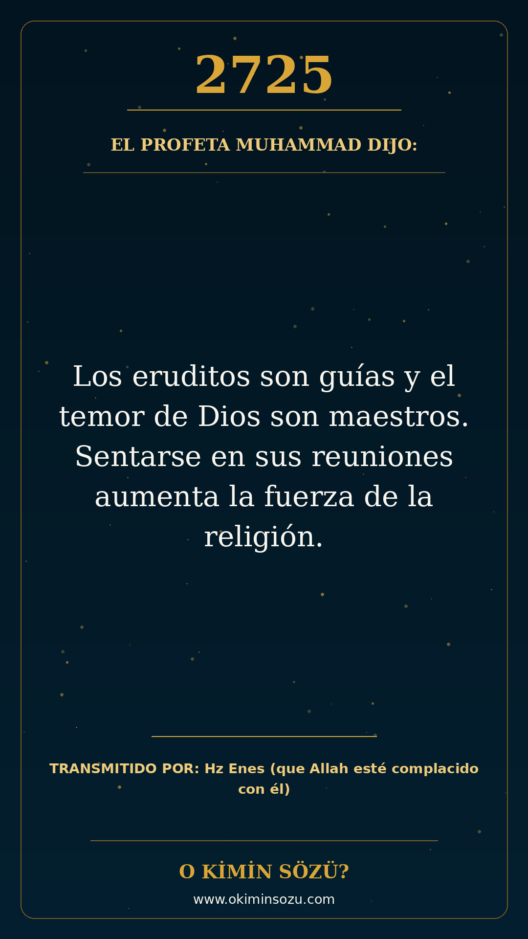hadis 2725 es