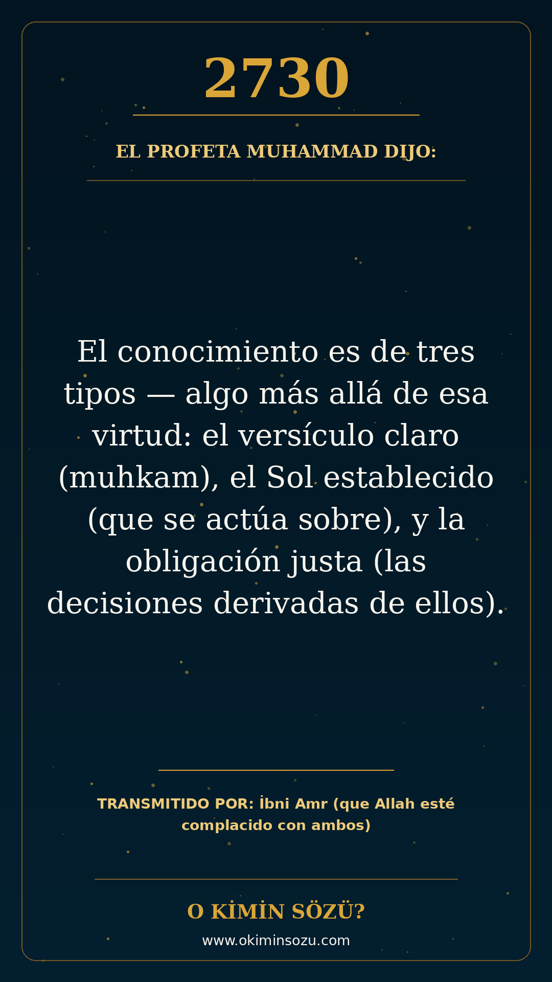 hadis 2730 es