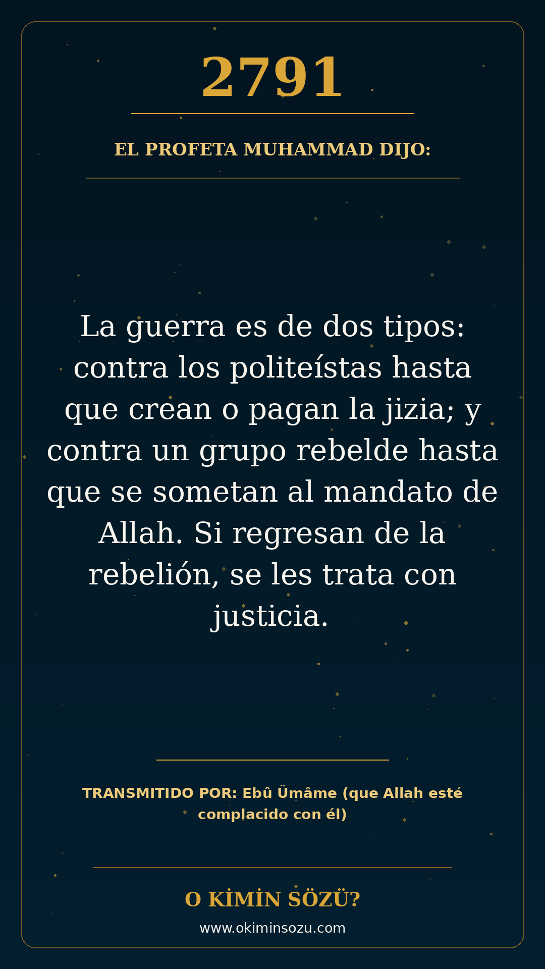 hadis 2791 es