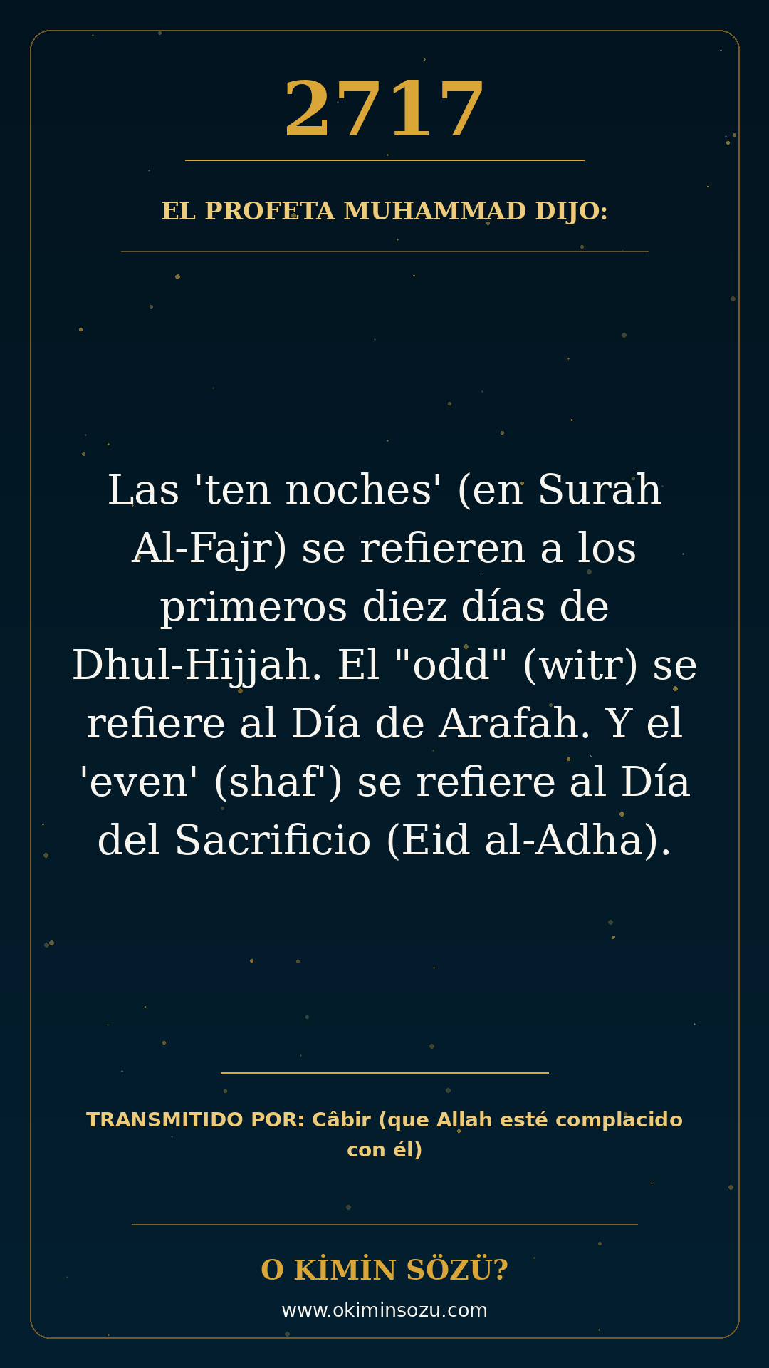 hadis 2717 es