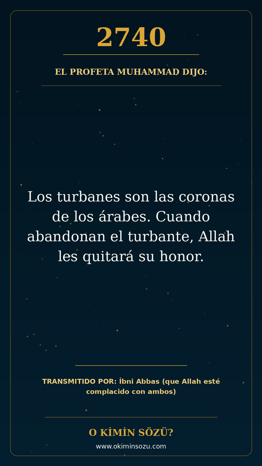 hadis 2740 es