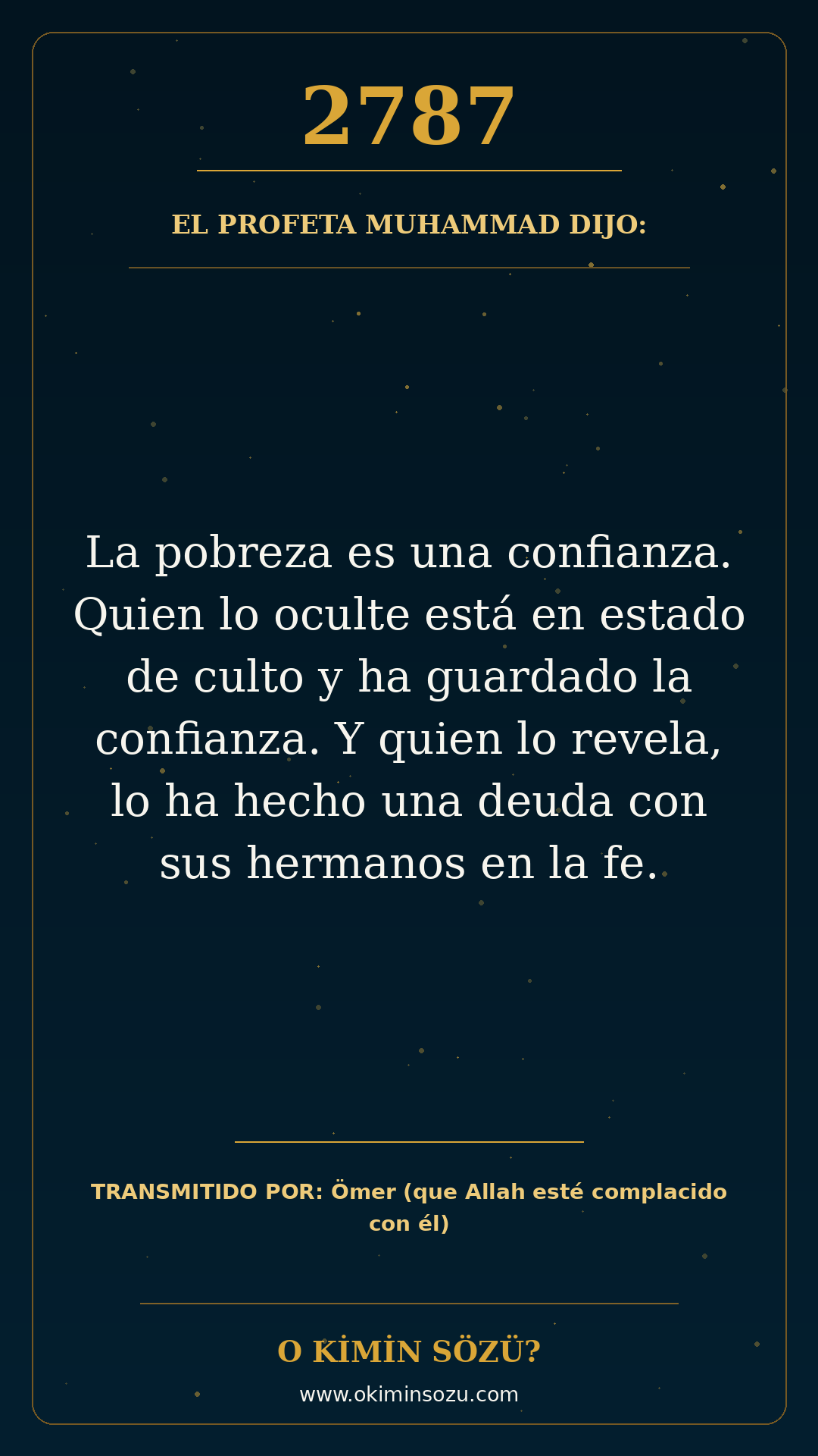 hadis 2787 es