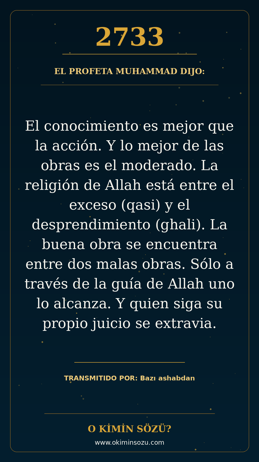 hadis 2733 es