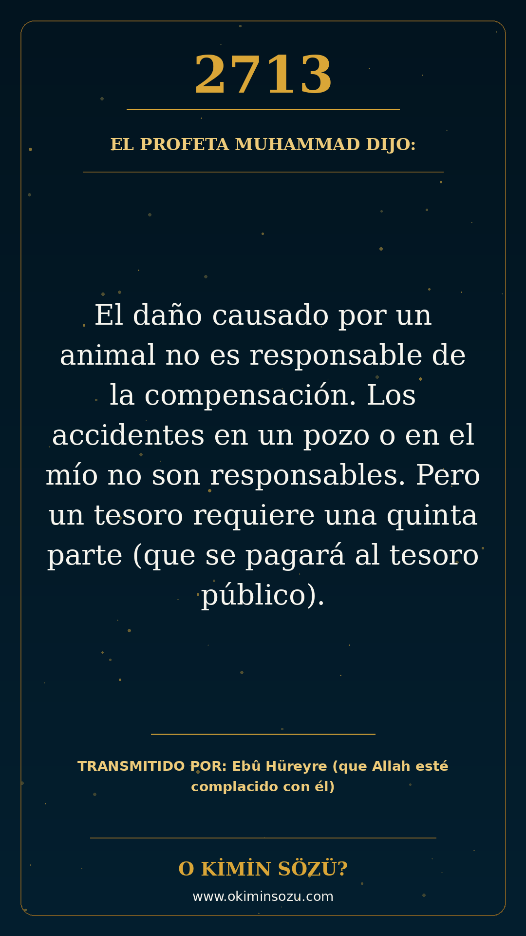 hadis 2713 es